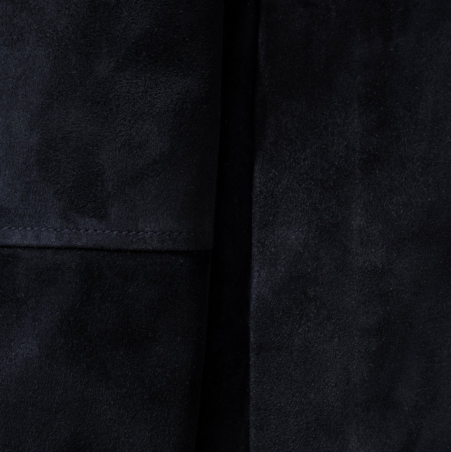 Close-up of a dark navy fabric texture